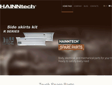 Tablet Screenshot of hainntech.com
